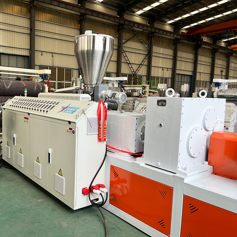 শঙ্কুযুক্ত টুইন-স্ক্রু এক্সট্রুডার