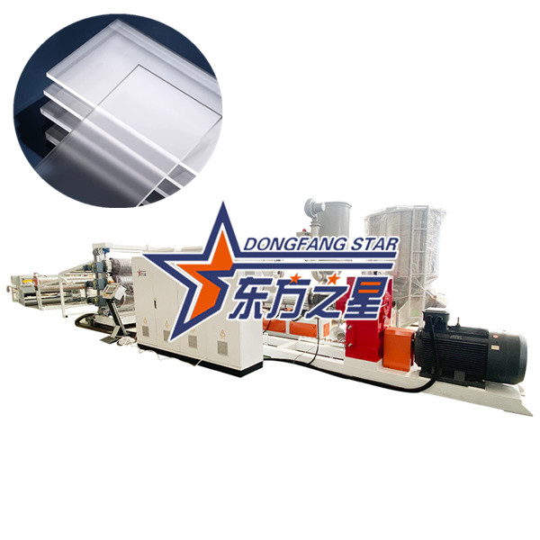 PMMA শীট এক্সট্রুডার প্রস্তুতকারক ইস্টস্টার