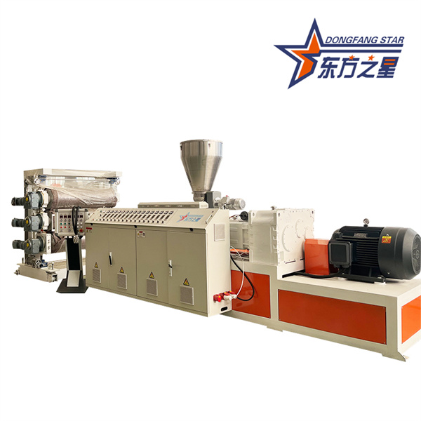 পিভিসি প্লাস্টিক শীট এক্সট্রুশন মেশিন